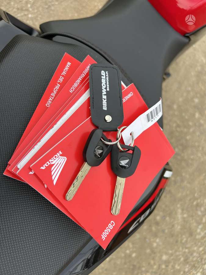 Honda CBF 471cc, ielas motocikls