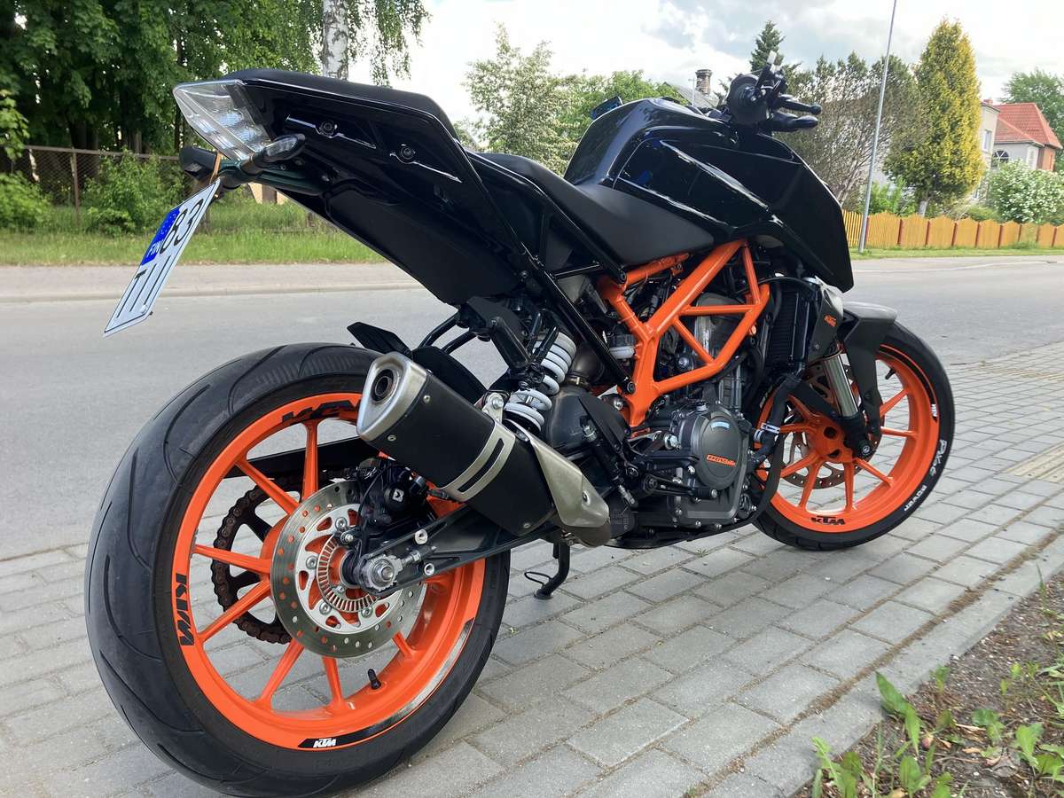 KTM Duke 373cc, street / classic