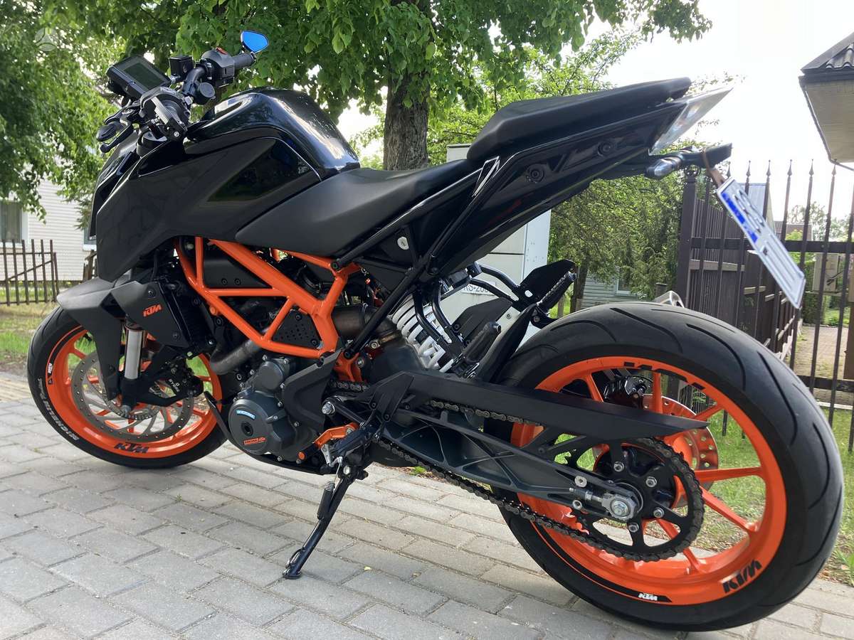 KTM Duke 373cc, street / classic