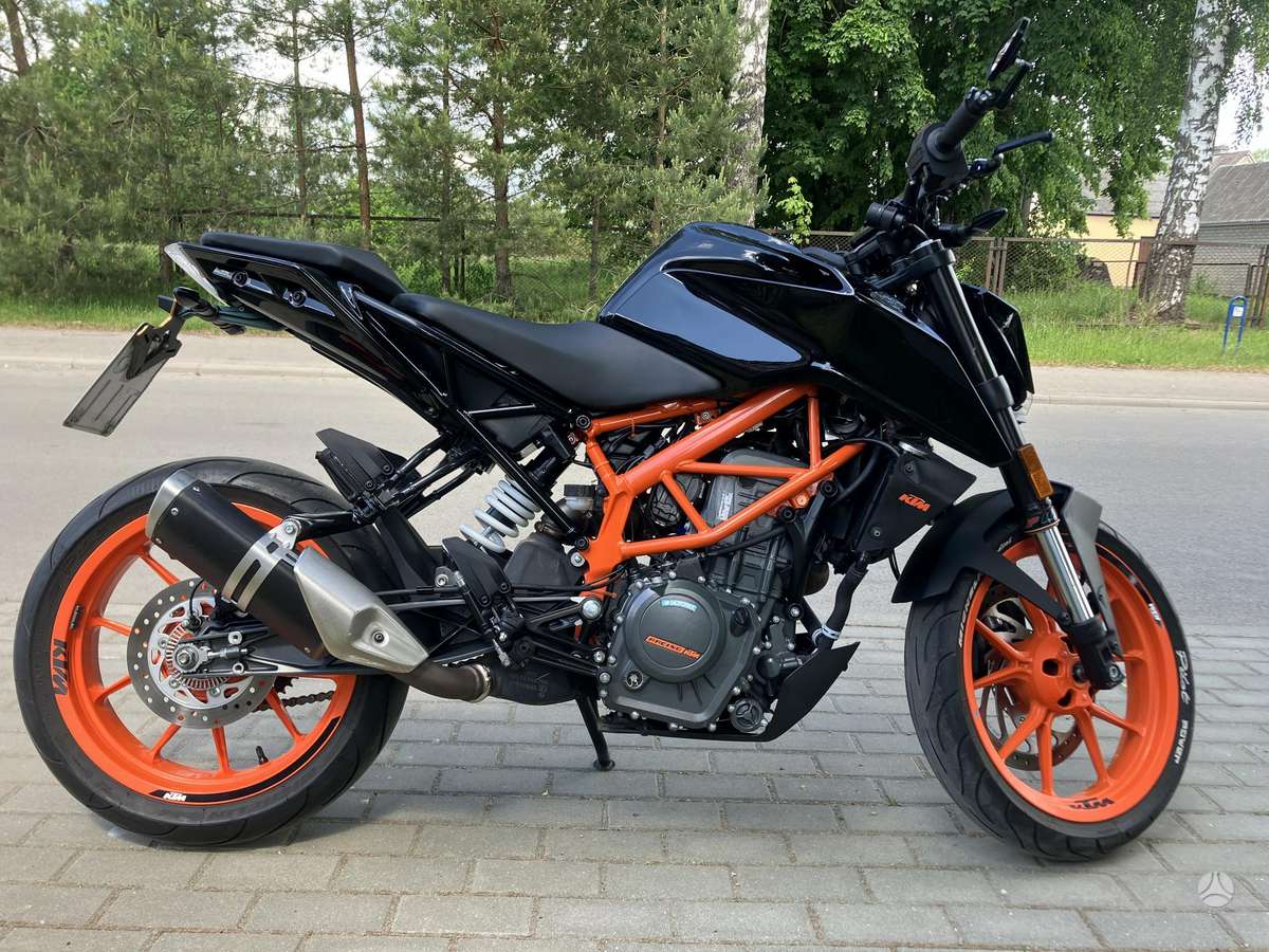 KTM Duke 373cc, street / classic