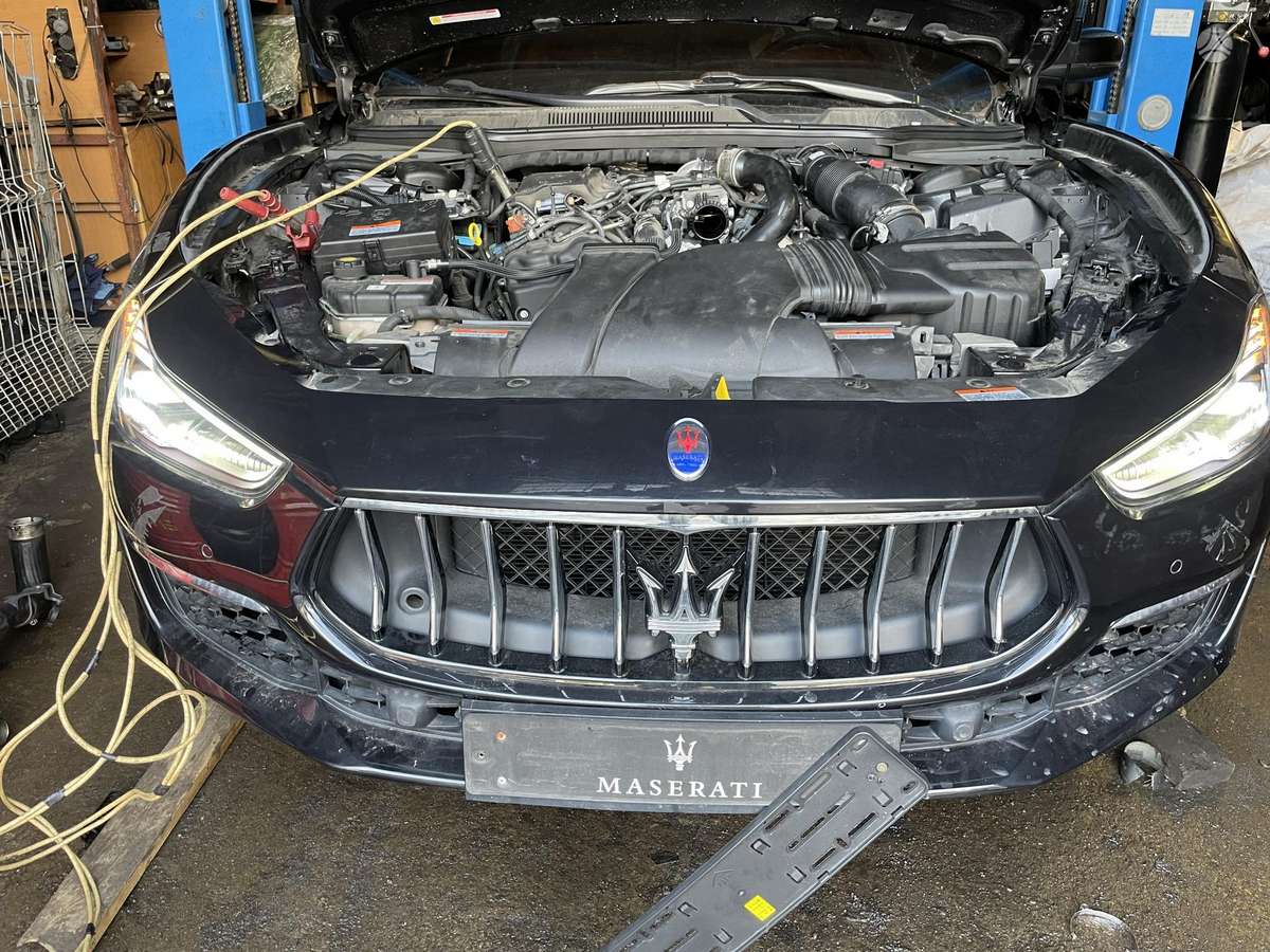 Maserati Ghibli Dalimis variklis irgi tik dalimis
