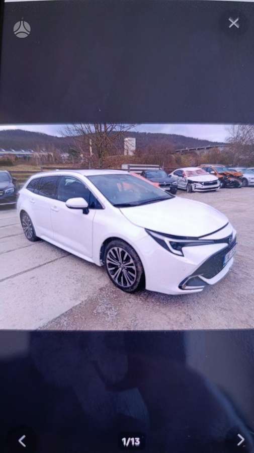 Toyota Corolla по частям. Spalvos kodas 2pu