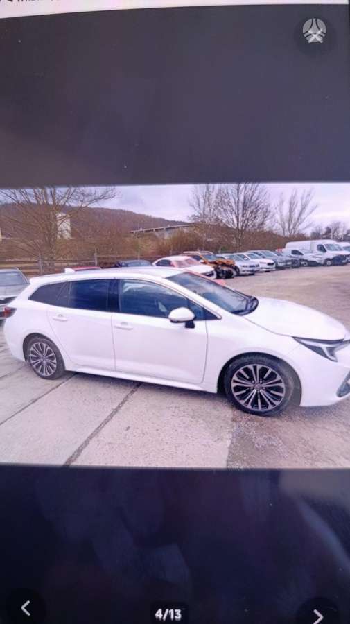Toyota Corolla dalimis. Spalvos kodas 2pu