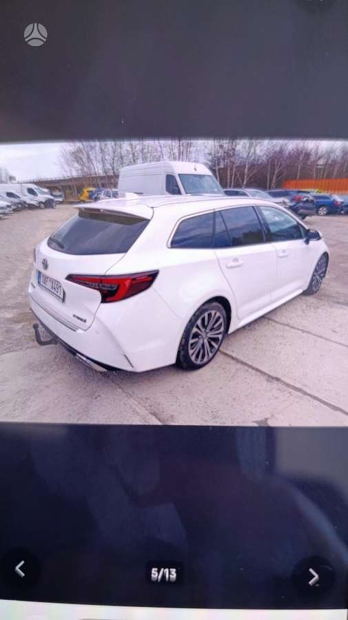 Toyota Corolla dalimis. Spalvos kodas 2pu
