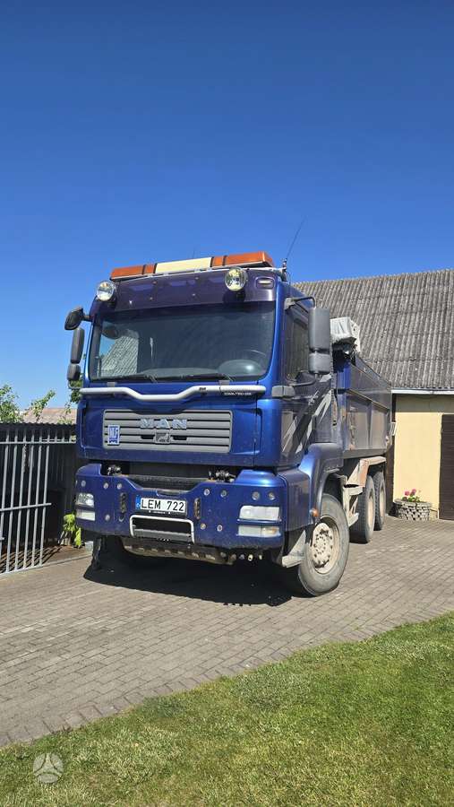 MAN TGA26.480 6x4bb, dumpers / tippers