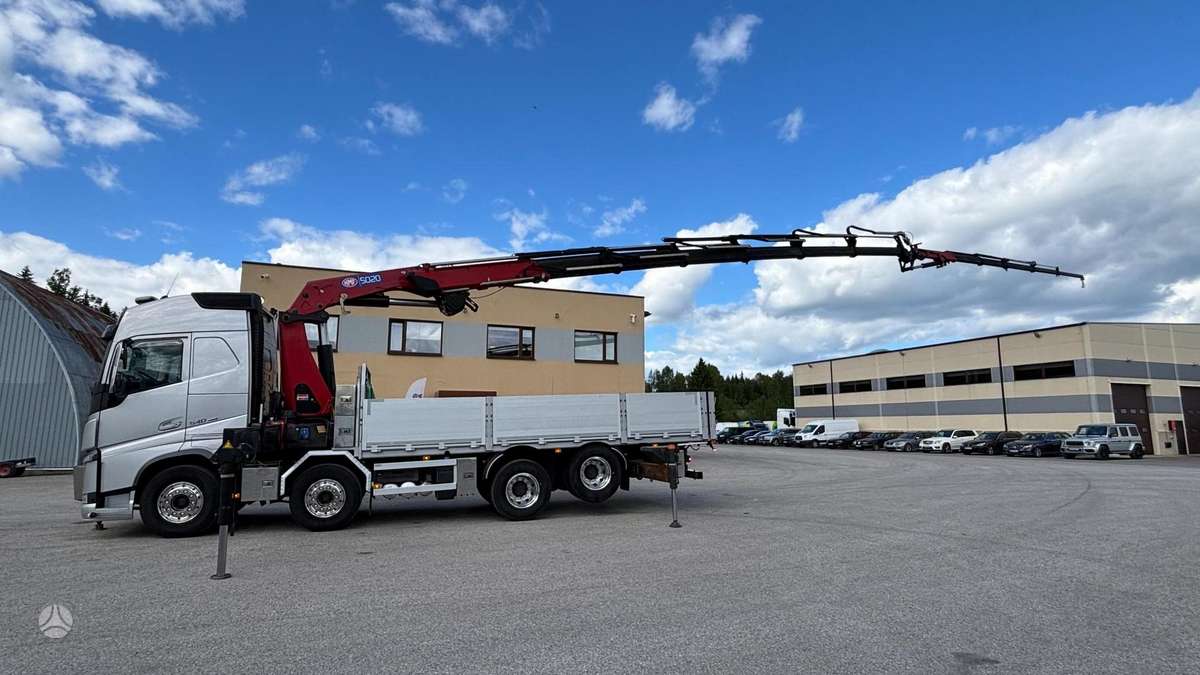 Volvo FH540, с краном