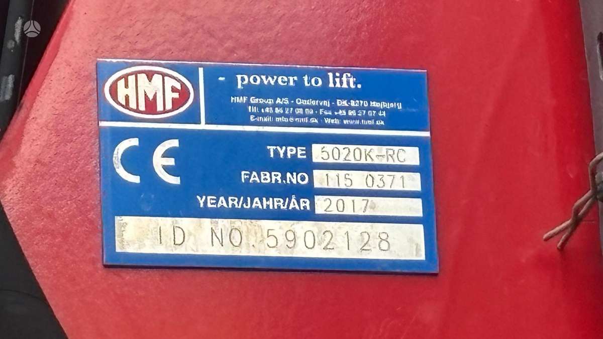 Volvo FH540, с краном