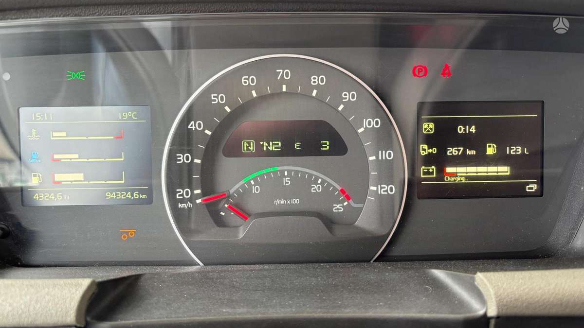 Volvo FH540, с краном