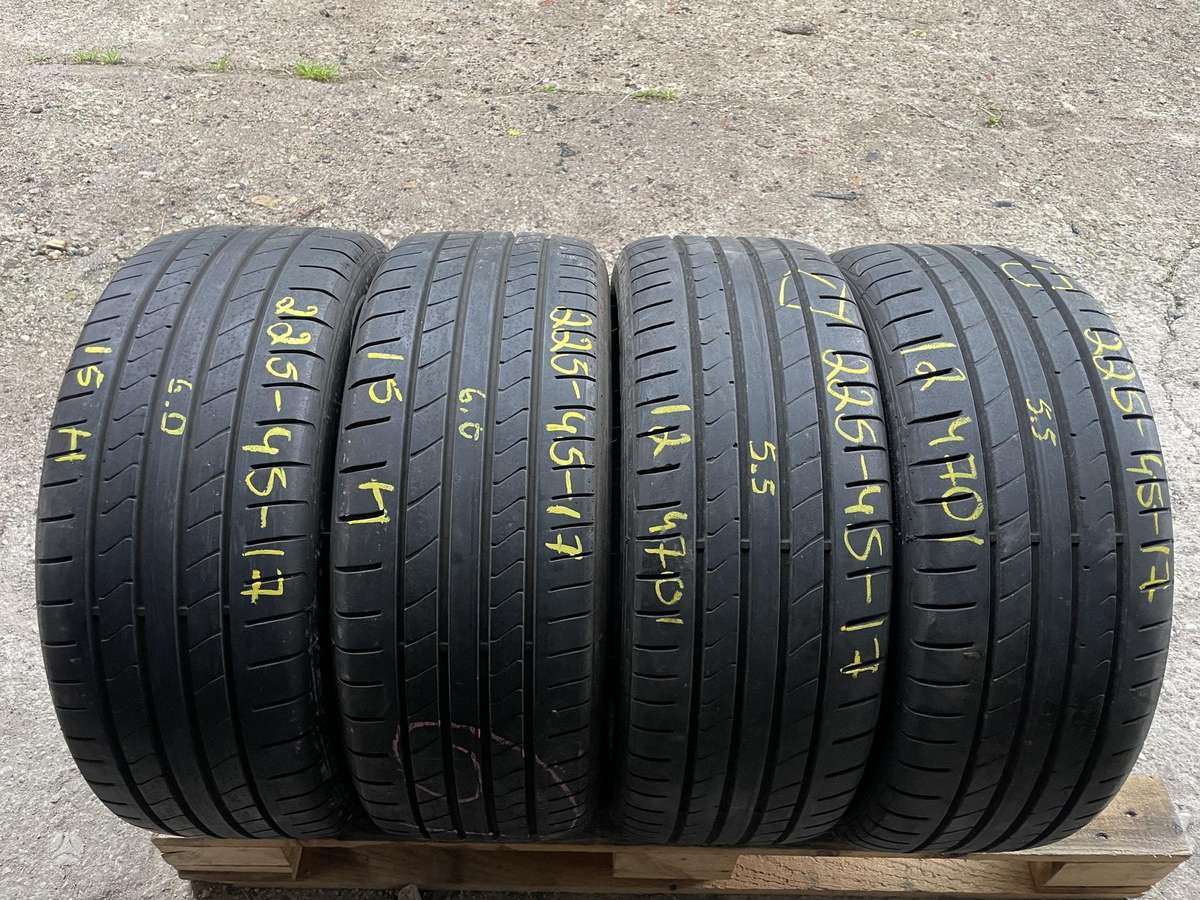 Dunlop Sport Maxx RT, vasarinės 225/45 R17