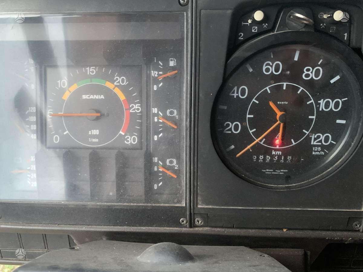 Scania V 8 142H, с краном