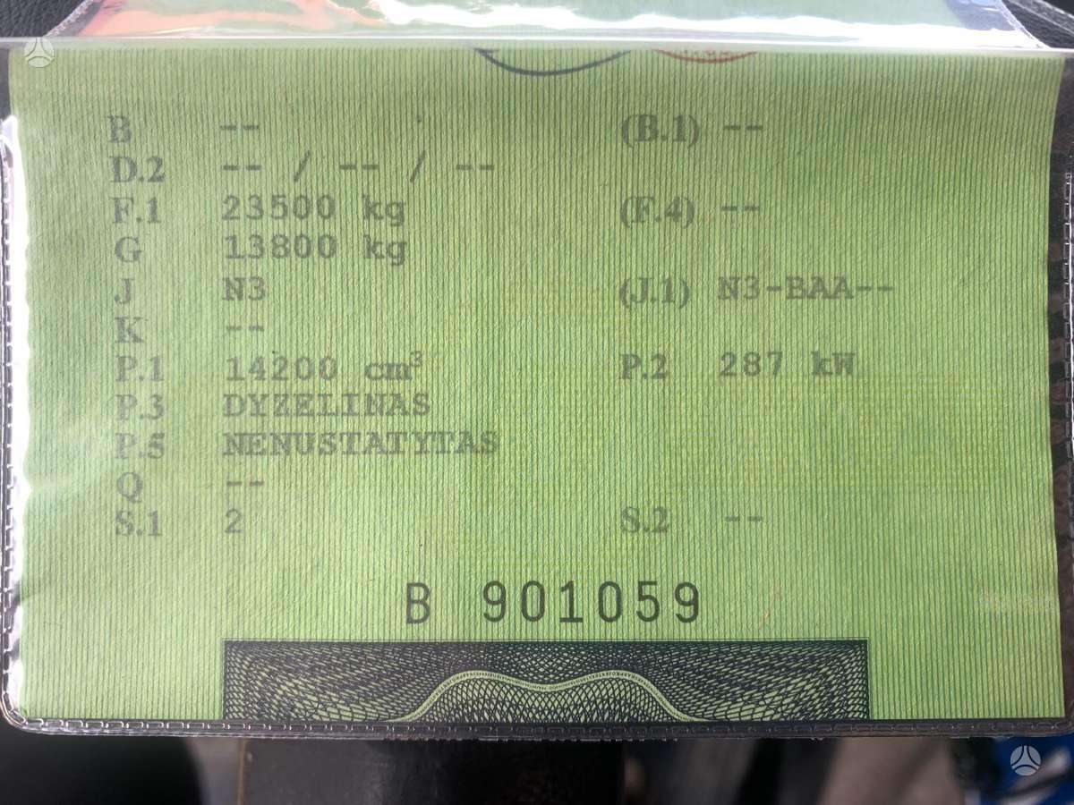 Scania V 8 142H, с краном