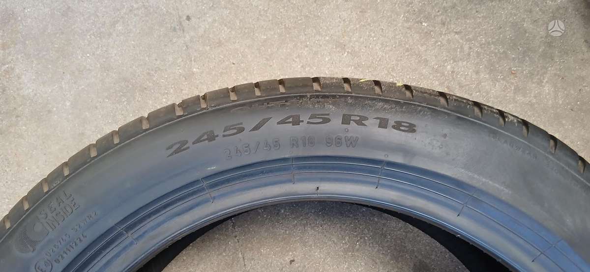 Pirelli, summer 245/45 R18