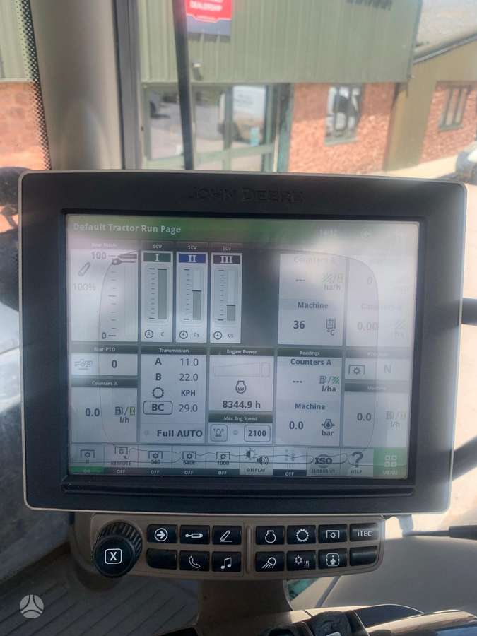 John Deere 6155r, тракторы