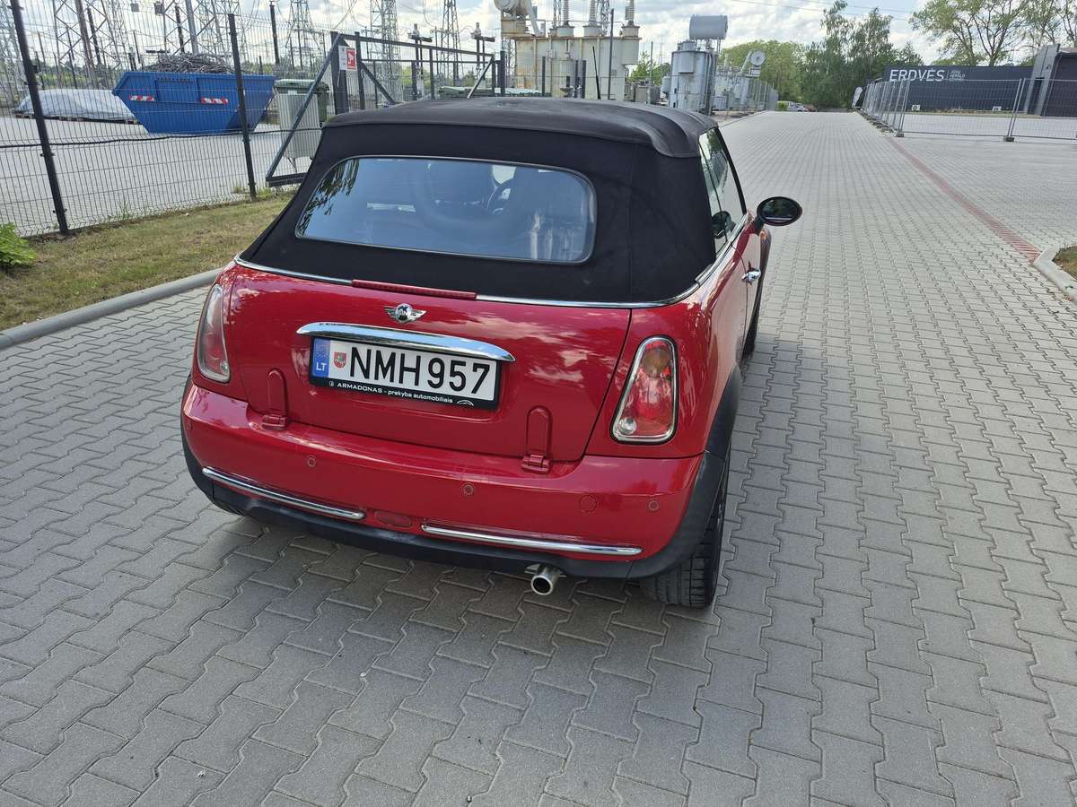 Mini Cooper, 1.6 l., convertible