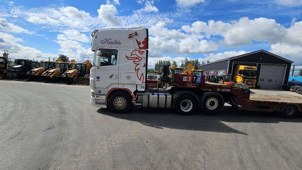 Scania R500 V8, single sleeper
