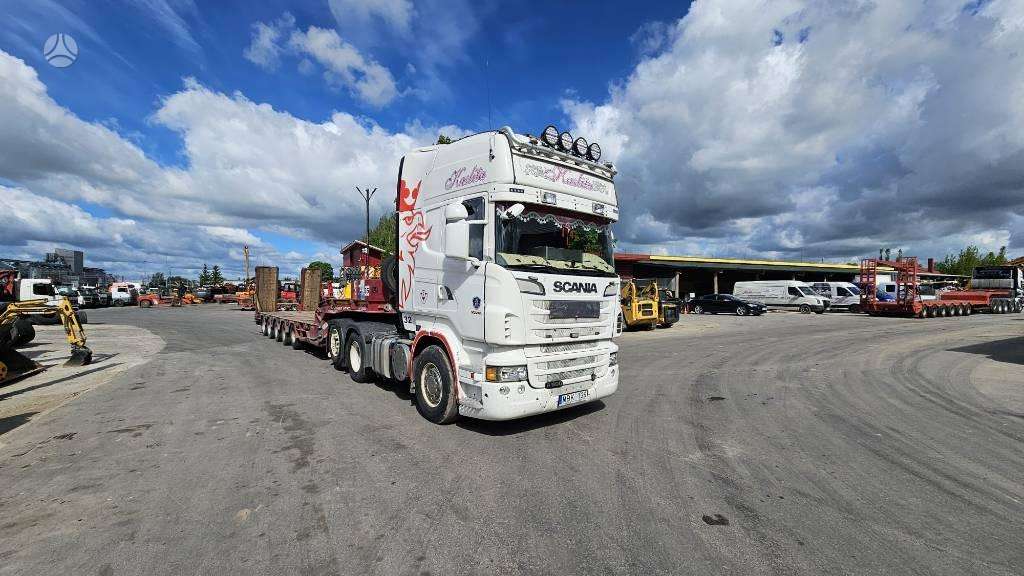 Scania R500 V8, single sleeper