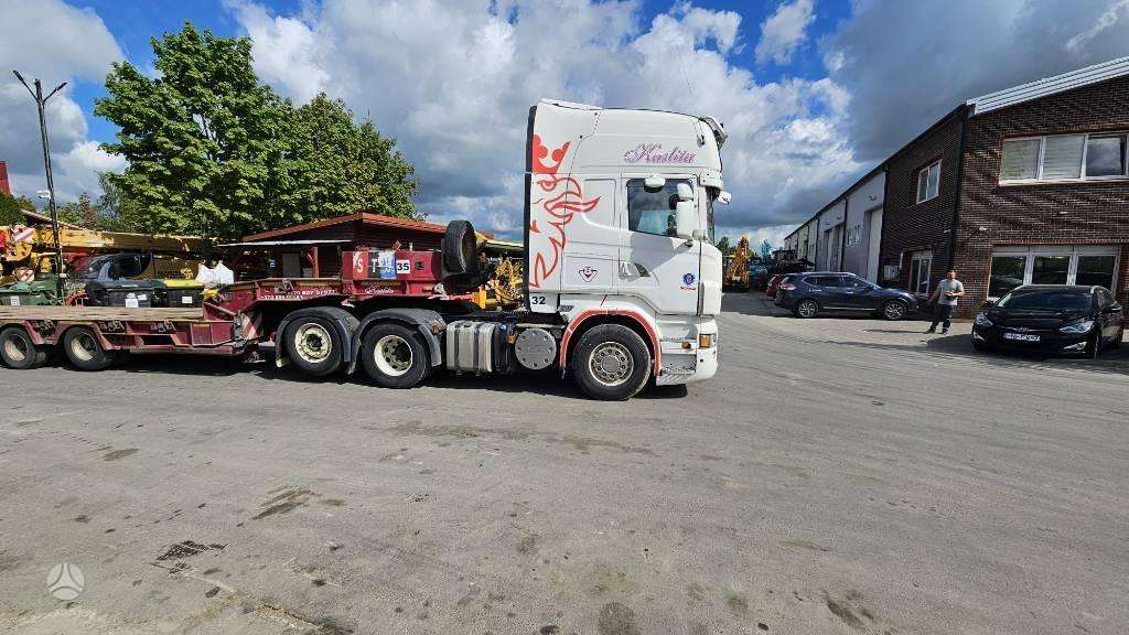 Scania R500 V8, single sleeper