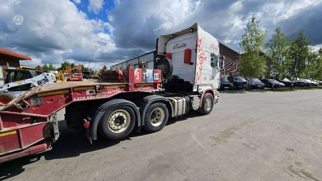 Scania R500 V8, single sleeper