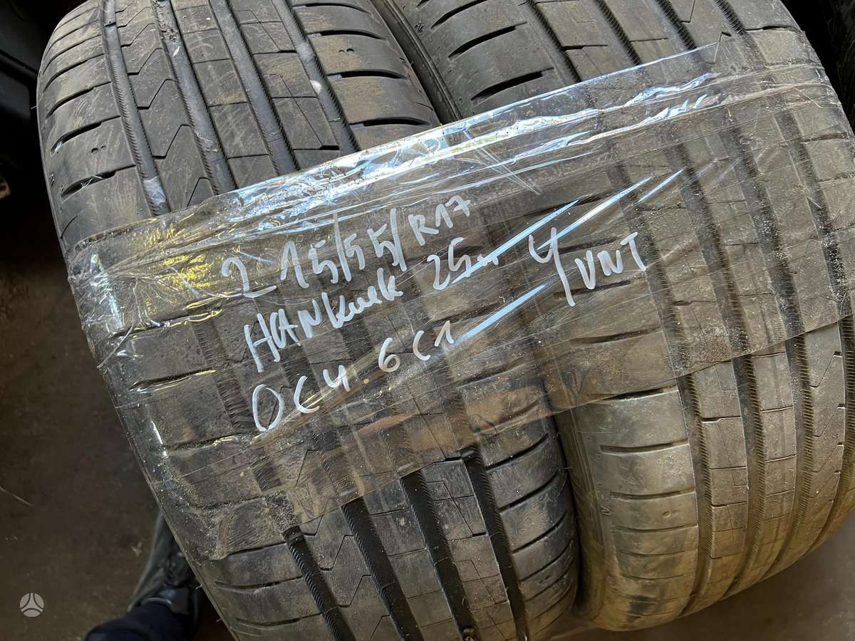 Hankook, летние 215/55 R17