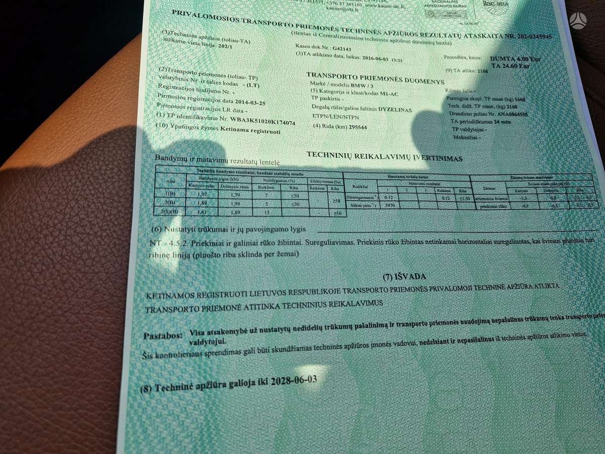 BMW 320, 2.0 l., universalas