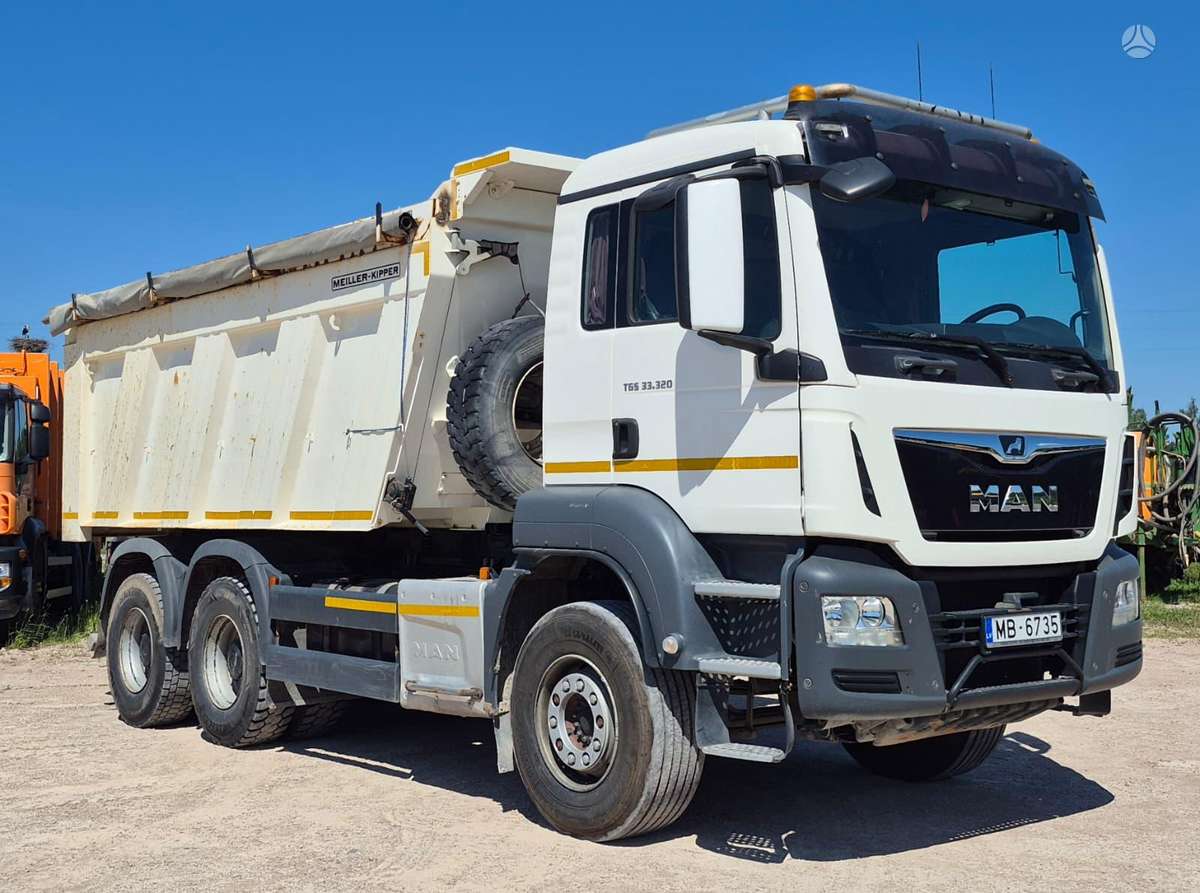 MAN TGS 33.320, dumpers / tippers
