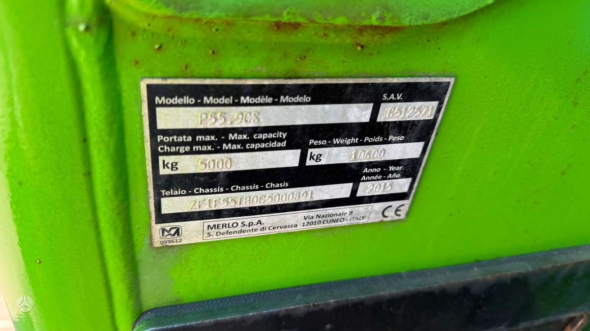 Merlo P55.9CS, telescopic handler