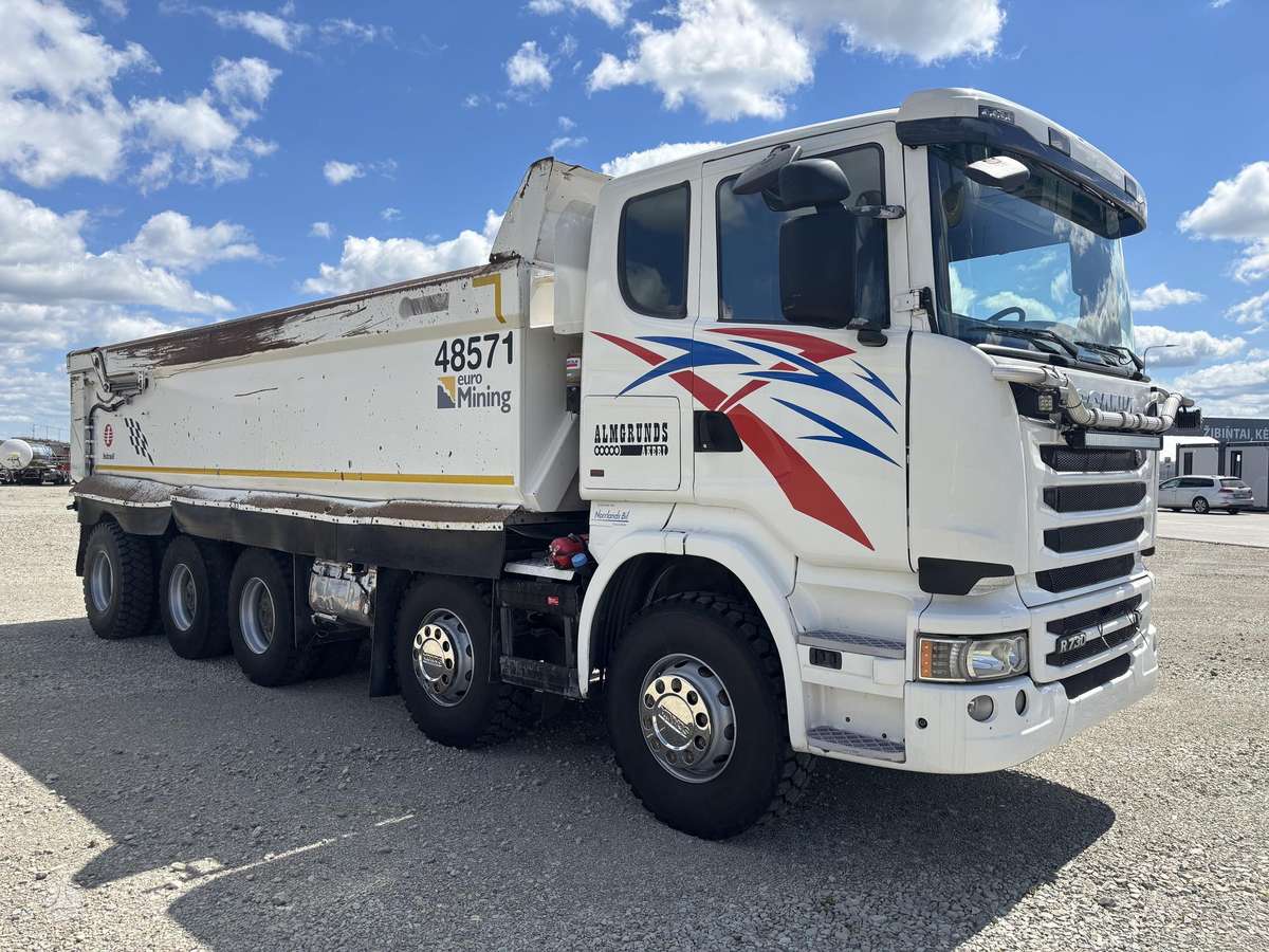 Scania R730 V8 10x4, самосвалы