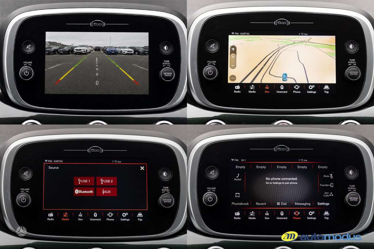 Fiat 500X, 1.3 l., off-road / crossover