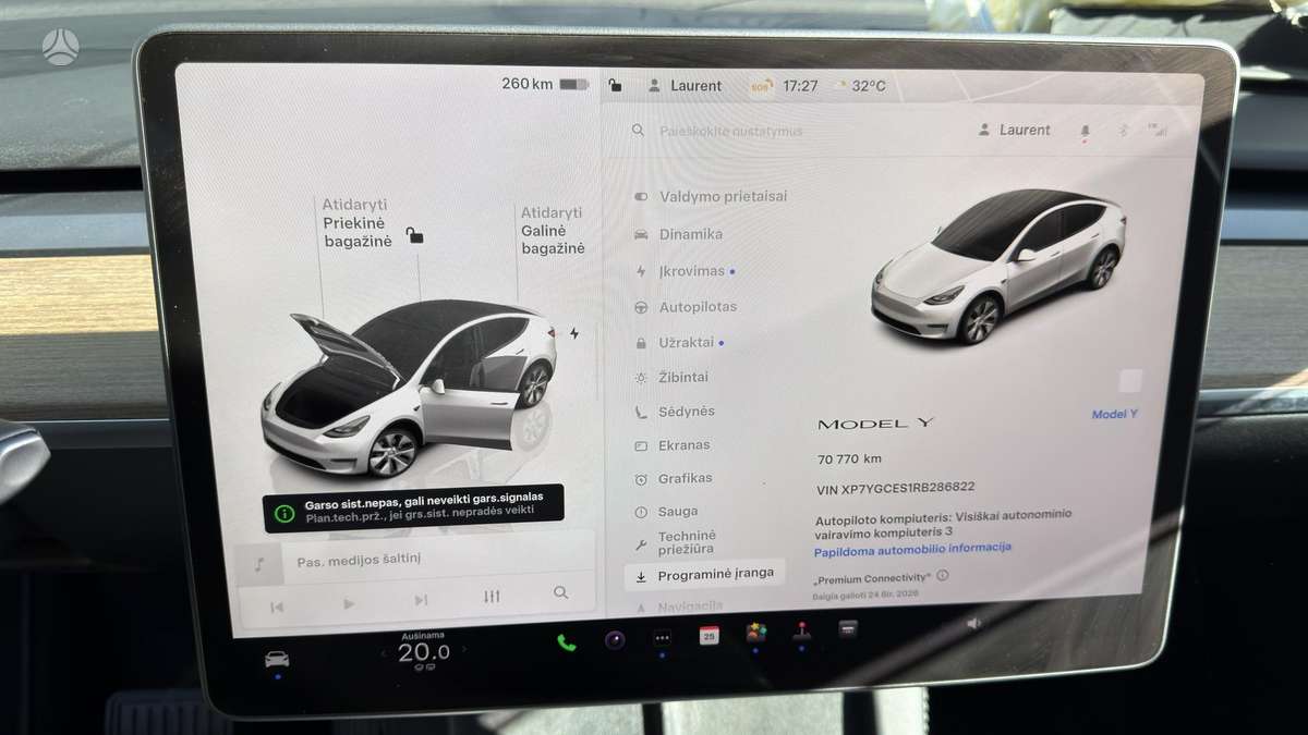Tesla Model Y, 60 кВт·ч, Хэтчбек