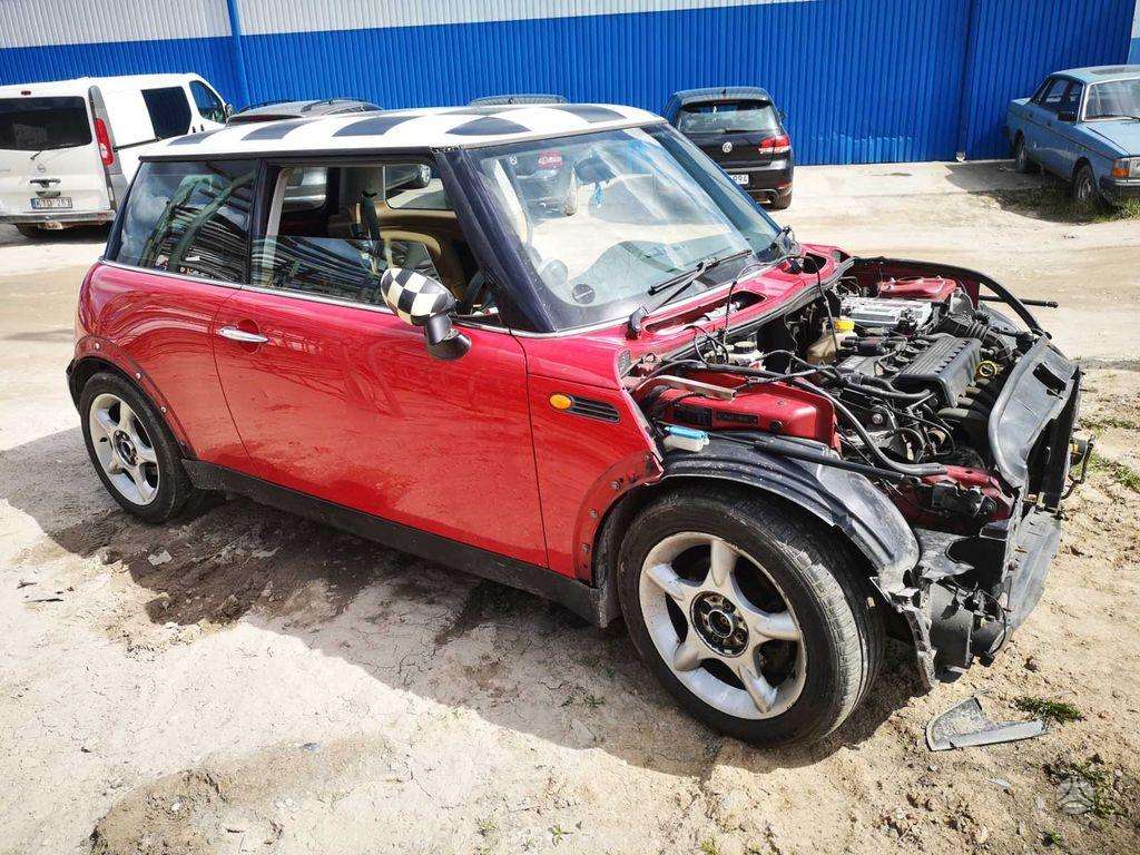 Mini Cooper Parduodame mini cooper 2003 1 6b mex dalimis didelis pasiri