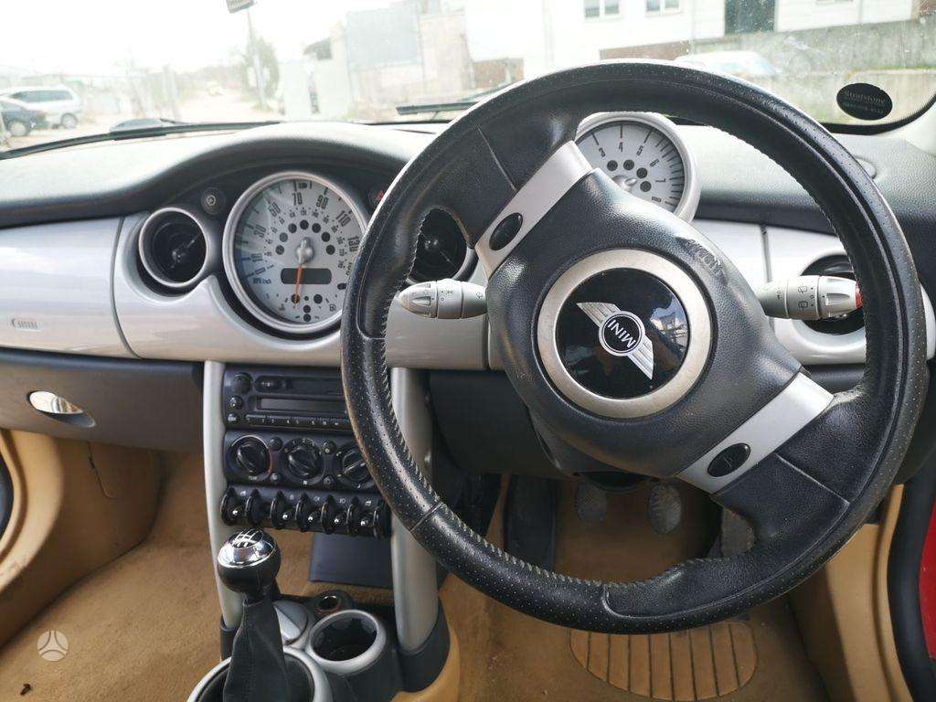 Mini Cooper Parduodame mini cooper 2003 1 6b mex dalimis didelis pasiri