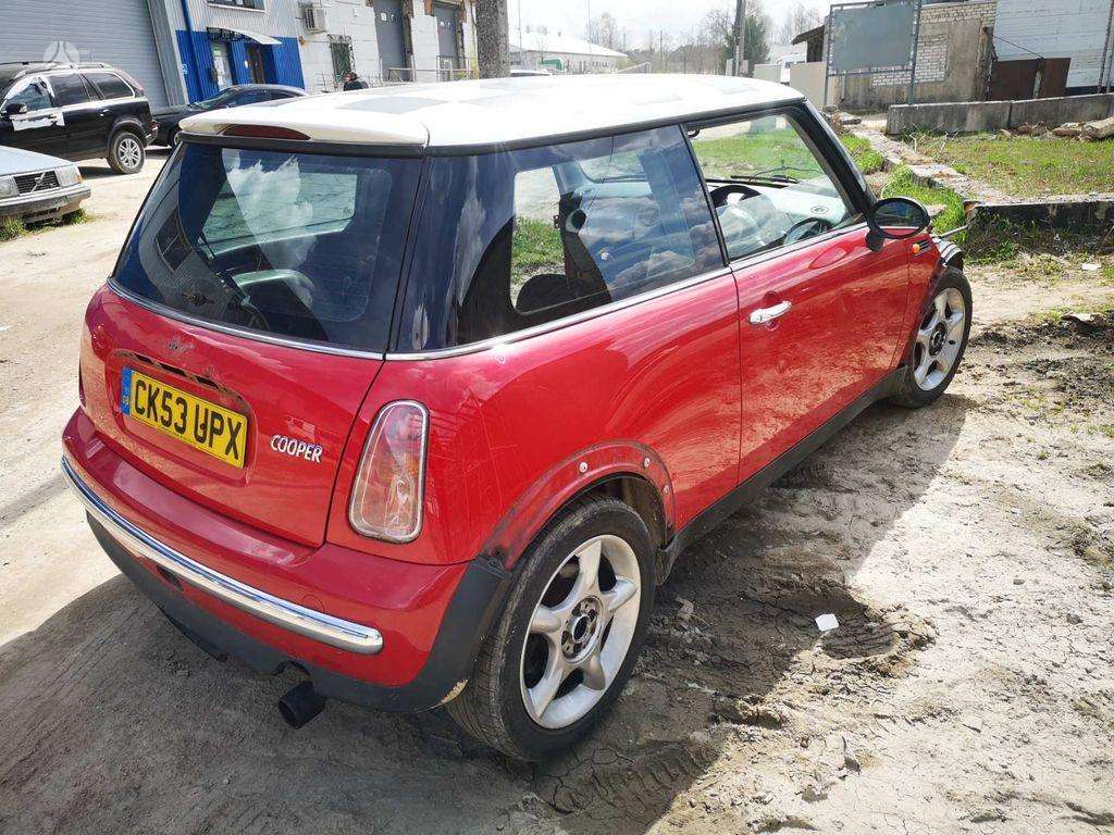 Mini Cooper Parduodame mini cooper 2003 1 6b mex dalimis didelis pasiri