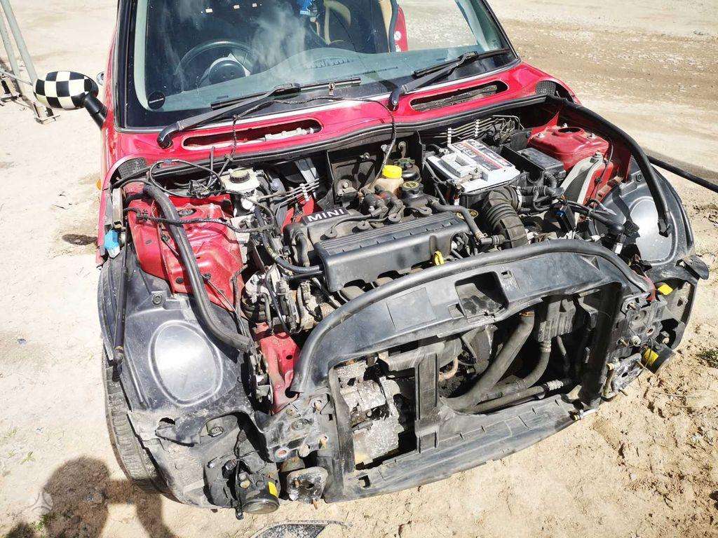 Mini Cooper Parduodame mini cooper 2003 1 6b mex dalimis didelis pasiri
