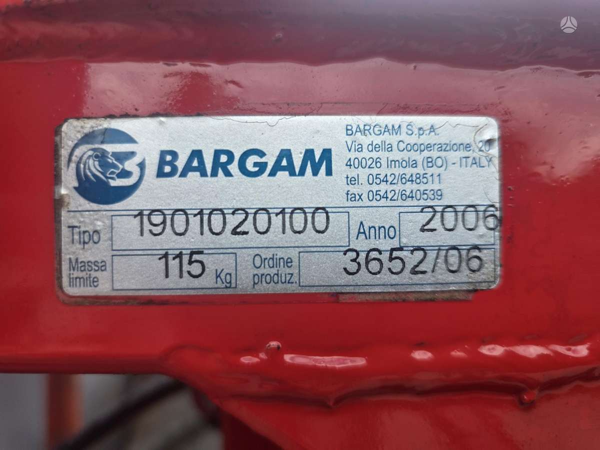 BARGAM Morso P3100, sprayers