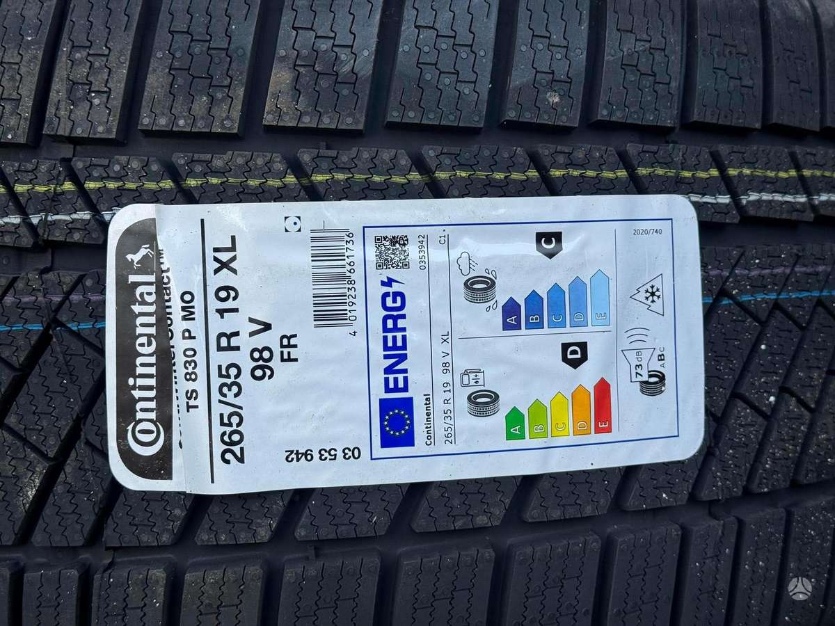 Continental WINTERCONTACT TS830P 2023, winter 265/35 R19