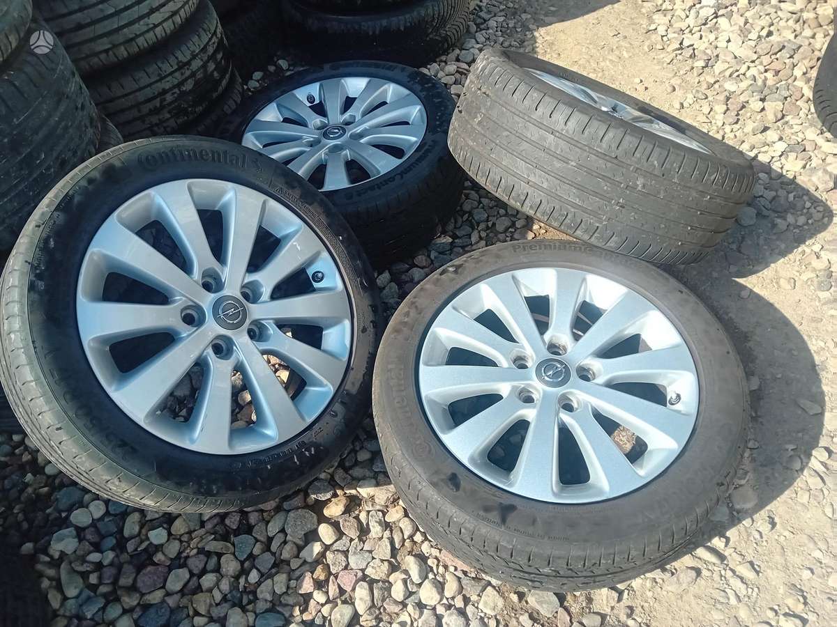 Opel, light alloy, R17