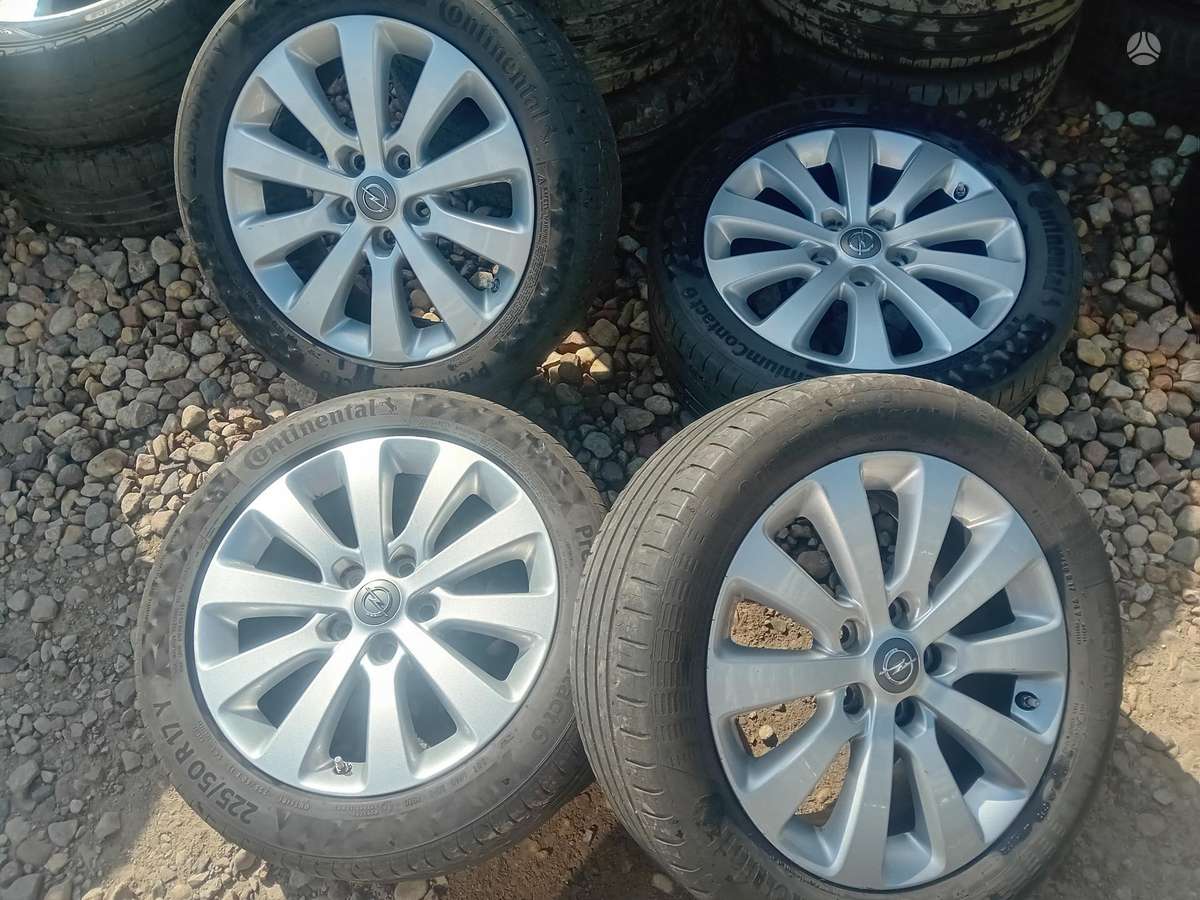 Opel, light alloy, R17