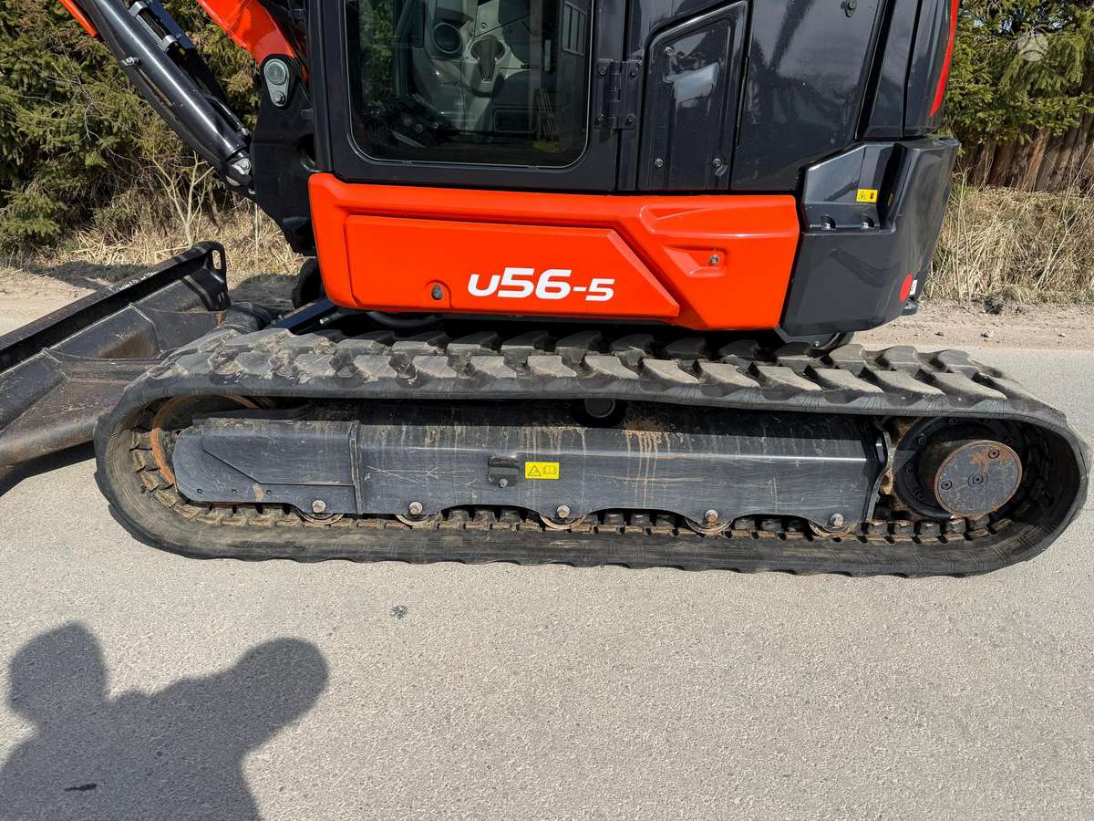 Kubota U56-5, мини-экскаваторы