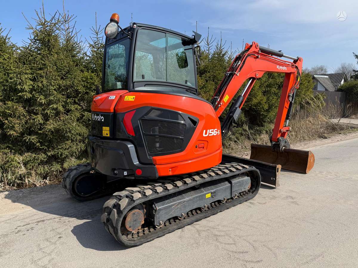 Kubota U56-5, mini ekskavatori