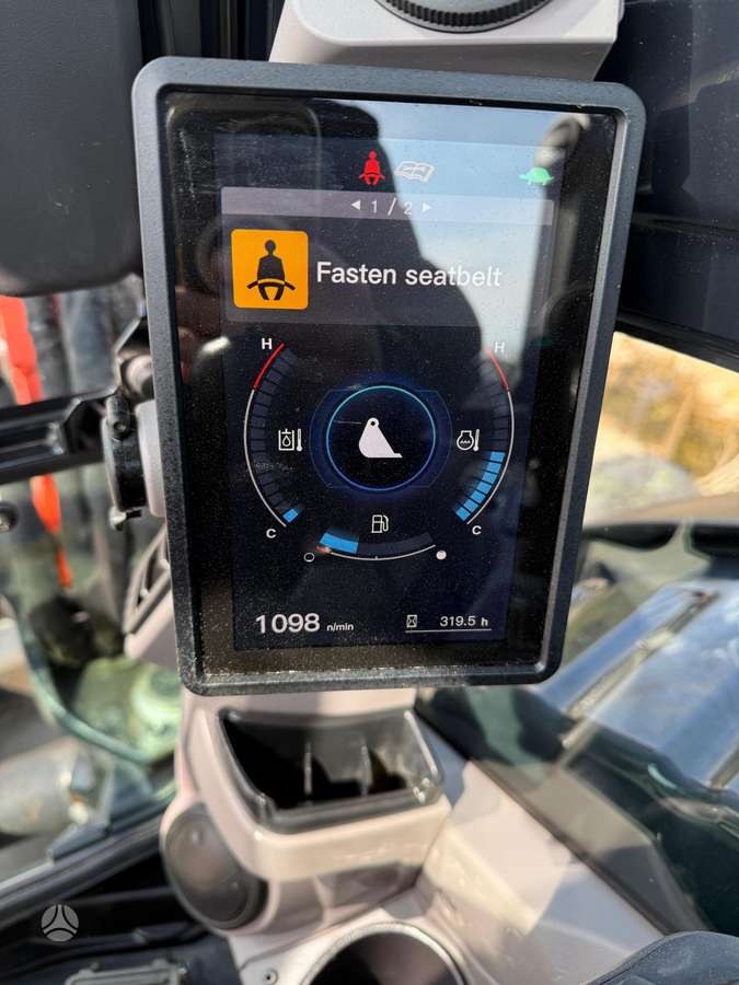 Kubota U56-5, mini ekskavatoriai