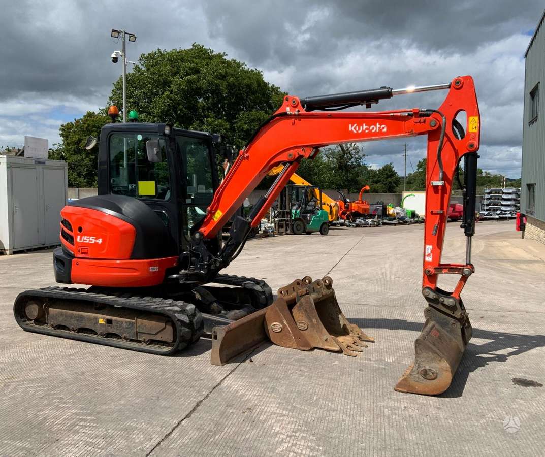 Kubota U55-4, excavator
