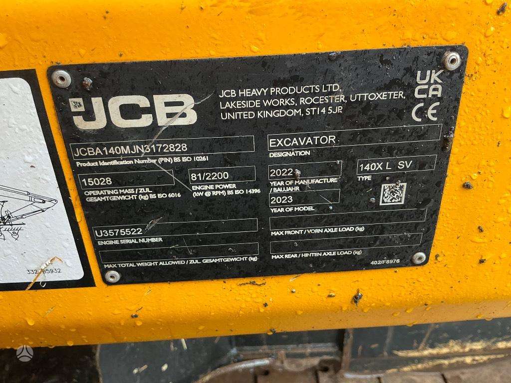 JCB 140 X, excavator