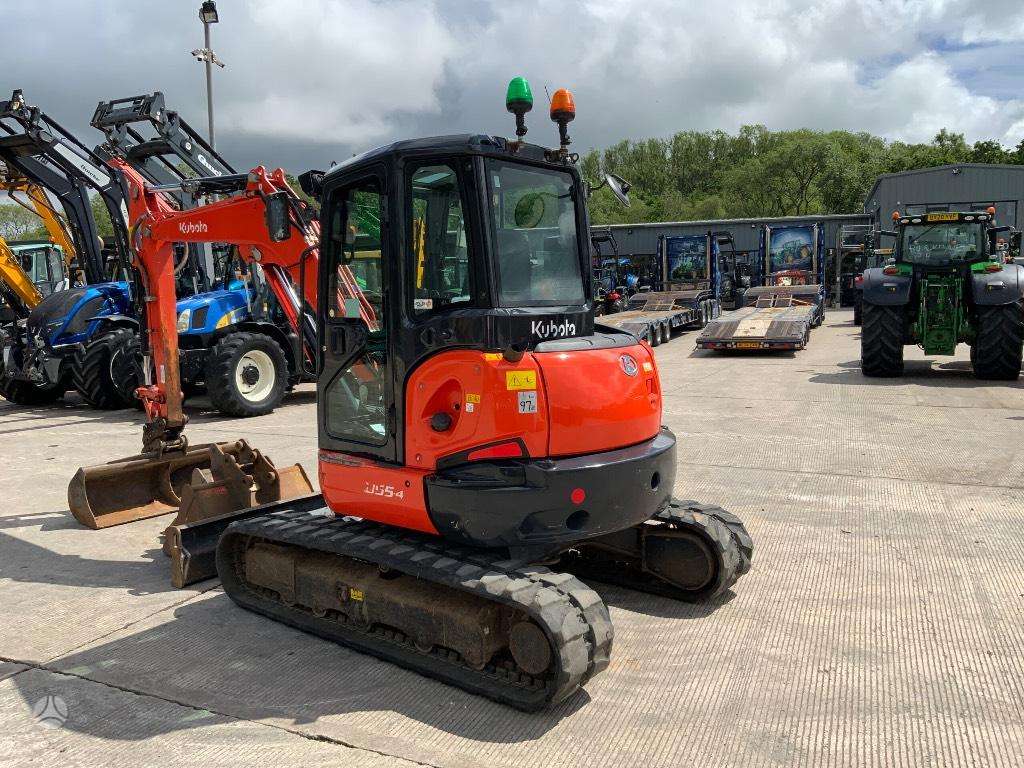 Kubota U 55-4, mini excavator