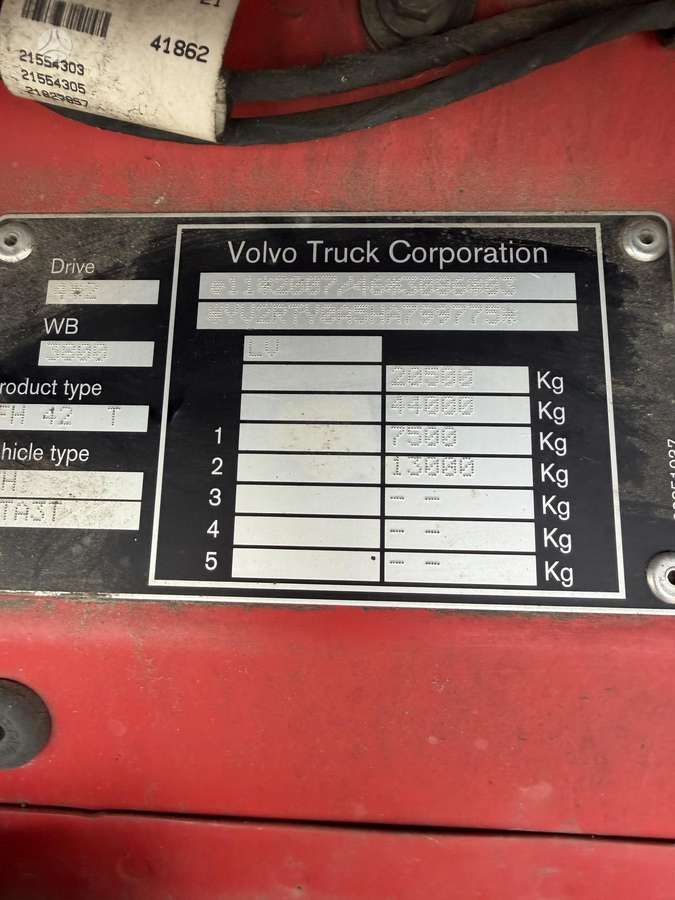 Volvo FH460 Spring/air, double sleeper