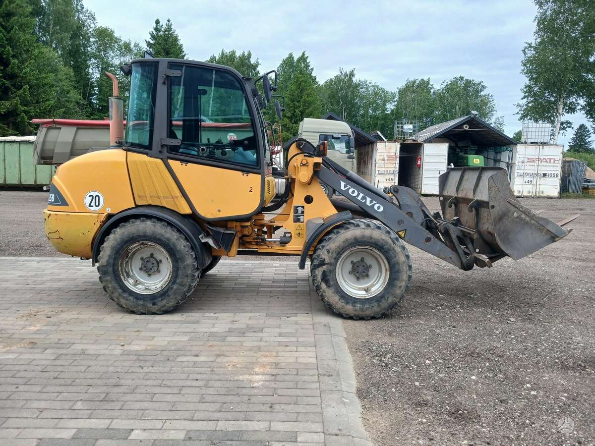 Volvo L25B, frontal loader