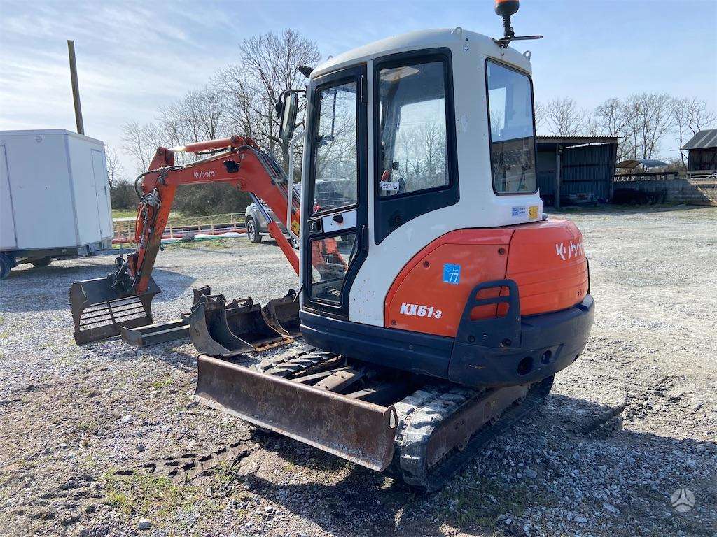 Kubota KX61, мини-экскаваторы