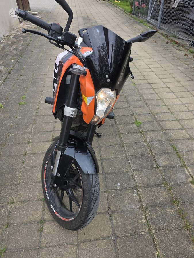 KTM Duke 125cc, street / classic