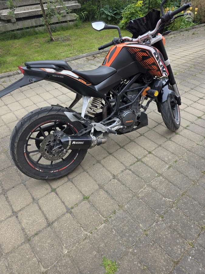 KTM Duke 125cc, street / classic