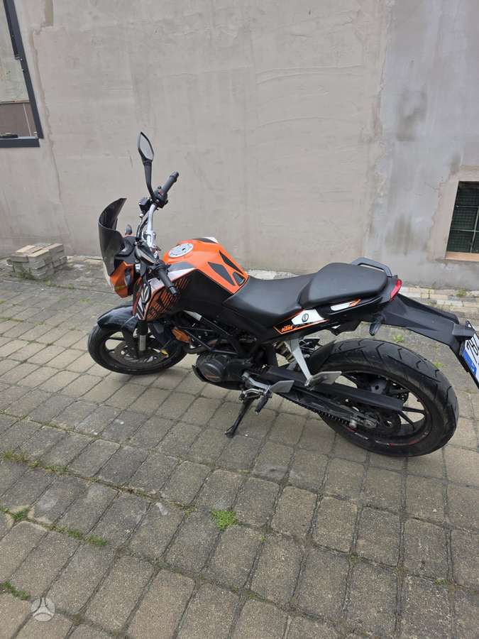 KTM Duke 125cc, street / classic