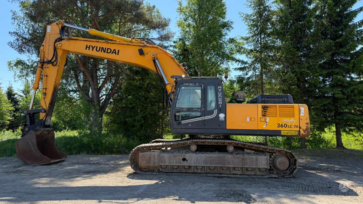 Hyundai Robex 360LC-7A, экскаваторы